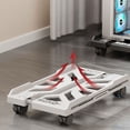 thumbnail image 3 of Computer Tower Stand CPU Stand Metal Rolling Stand Adjustable Mobile CPU Stand, 3 of 16