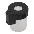 thumbnail image 2 of LED Magnifying Jar 8X Magnifying Viewing Jar Glass Shell Odor Proof Waterproof LED Storage Container for Tobacco Herbs, 2 of 8
