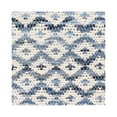 thumbnail image 6 of Dash & Albert Denim Rag Diamond Handwoven Cotton Rug, 3' x 5', Ivory, 6 of 6