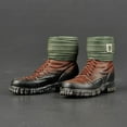 thumbnail image 4 of 2 Pares de Botas Cortas con Cordones ndial para Hombre 1:6 para de ción de , CUTICAT Arranque de figura de acción, 4 of 8