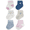 Purple, variant on Carter's Child of Mine Baby Boys' Retro Crew Socks, 6-Pack, Sizes 0-12 Months