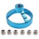 thumbnail image 2 of 90 Degree Drill Guide 5/6/7/8/9/10mm Drill Bit Hole Puncher Locator Jig Hinged Hole Opener Woodworki, 2 of 5