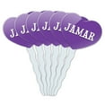 thumbnail image 1 of Jamar Heart Love Cupcake Picks Toppers - Set of 6, 1 of 1