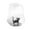 Gray, variant on 300ml Glass Cat-Shaped Cup for Water, Juice, Coffee and Desserts, Ideal Gift for Cat Lovers