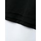 thumbnail image 5 of Mens Manga Corta Botón Abajo Camisas con Bolsillo Color Sólido Stand-Up Collar Blusa, Botón de la Moda de Bolsillo para los Hombres, Lavado de Manos Casual, 5 of 7