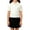 18# White, variant on Girl Uniform Shirt Knit Collared Short Sleeve Fit Tops Summer Casual Solid School Tops for Girls