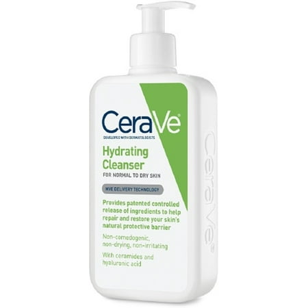 CeraVe Hydrating Cleanser 12 oz (Pack of 6) - Walmart.com