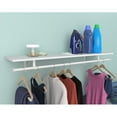 ClosetMaid Wood Shelf Kit with Hanging Rod