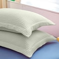 thumbnail image 6 of EGYMEN 1PC Cotton Pillowcase, 19"x29" Breathable Soft Pillow Cover, Cozy Microfiber Cushion Case, Elegant Washable Pillow Shams(Green), 6 of 6