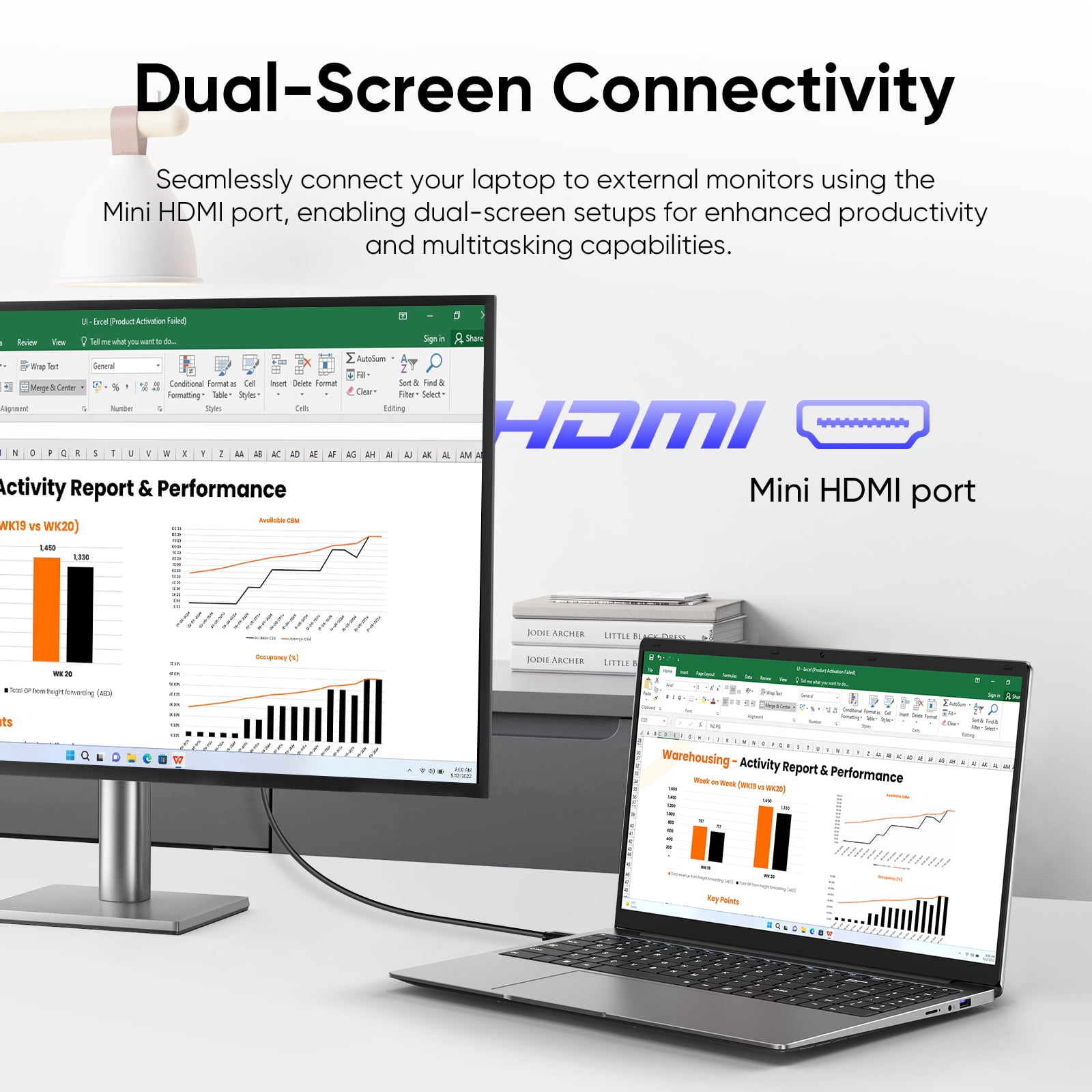 15.6" Laptop Computer,8GB RAM 256GB SSD,Windows 11 Pro Bussiness NoteBook PC,MS Office 365,Intel Celeron N4000(up to 2.6GHz) 100% sRGB Screen,2.4G/5G Dual Band WiFi