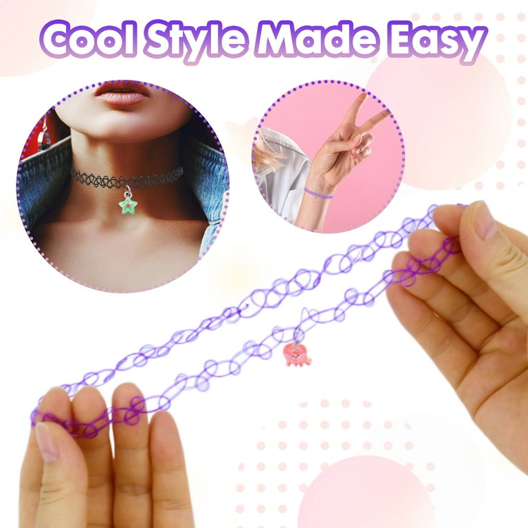 YOYTOO 12Pcs Choker Necklace Set for Kids Women Adjustable Stretch