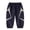 Navy@GC@, variant on CONROSES Kids Boys Cargo Pants Wide Leg Baggy Hiking Pant for Child Graphic Elastic Waist Cozy Outdoor Jogger Trousers with Pockets