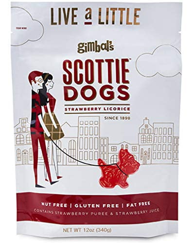 Gimbal's Red Licorice Scottie Dogs, 6oz
