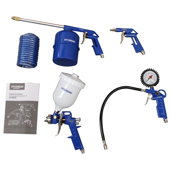 Kit 5 Accesorios P/Compresor Hyundai HYPM500