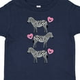 thumbnail image 4 of Inktastic Zebra Cute Safari Animal Girls Toddler T-Shirt, 4 of 5