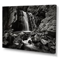 thumbnail image 2 of Designart "Scenic Cliff Waterfall II" Waterfall Wall Decor, 2 of 7