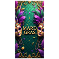 thumbnail image 5 of LUUFILx Mardi Gras Banner Colorful Mask Carnival Party Decorations Photography Props Event Supplies Backdrop Celebration Background Party Festive Decor, 5 of 8