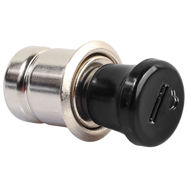 Enchufe de 12V para encendedor de coche - Construcción de metal y plástico - Entrada de 12V-24V - para toma de corriente de coche - Calentamiento rápido y funcionamiento seguro
