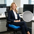 thumbnail image 5 of Gel Seat Cushion Honeycomb Seat Cushion - Pressure Relief Cooling Gel Pad for Long Sitting - Office Chair Accessories Home Improvement for Office Chair Car Seat Wheelchair(Purple), 5 of 8