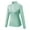 Green, variant on Women's Winter Fitness Running Yoga Long Sleeve Elastic Tight Stand Sports Sweatshirt Top Activewear Workout Apparel