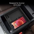 thumbnail image 2 of RoverOne Qi Car Wireless Charging pad for Toyota 4runner 2010 - 2024 Center Console Phone Fast Charger Holder Mat Car Accessories, 2 of 14