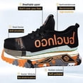 thumbnail image 2 of 2023 New Work Sneakers Steel Toe Shoes Men Safety Shoes Puncture-proof Work Shoes Boots Fashion Indestructible Footwear Security, 2 of 3