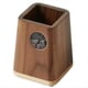 thumbnail image 1 of Cubierta Caja Pañuelos Madera Nogal Negro Decoración Sala Estar Soporte Toalla Papel Almacenamiento Escritorio Bandeja Cajas Almacenamiento Divididas, 1 of 5