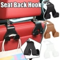 thumbnail image 3 of Daily Mix Store Car Back Seat Headrest Hanger Holder Hooks Clips For Bag Purse Cloth New V6, 3 of 9