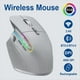 thumbnail image 4 of Ratón Inalámbrico Bluetooth 5.0 Mouse 2.4G Ratón Óptico Portátil Inalámbrico Ratones Ergonómicos para Computadora de Mano Derecha Gris, 4 of 5