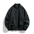 thumbnail image 2 of Yiliang Mens Tactical Jacket Aviator Bomber Jacket Casual Fall and Winter Water Resistant Outwear Coat,Black,2XL, 2 of 6
