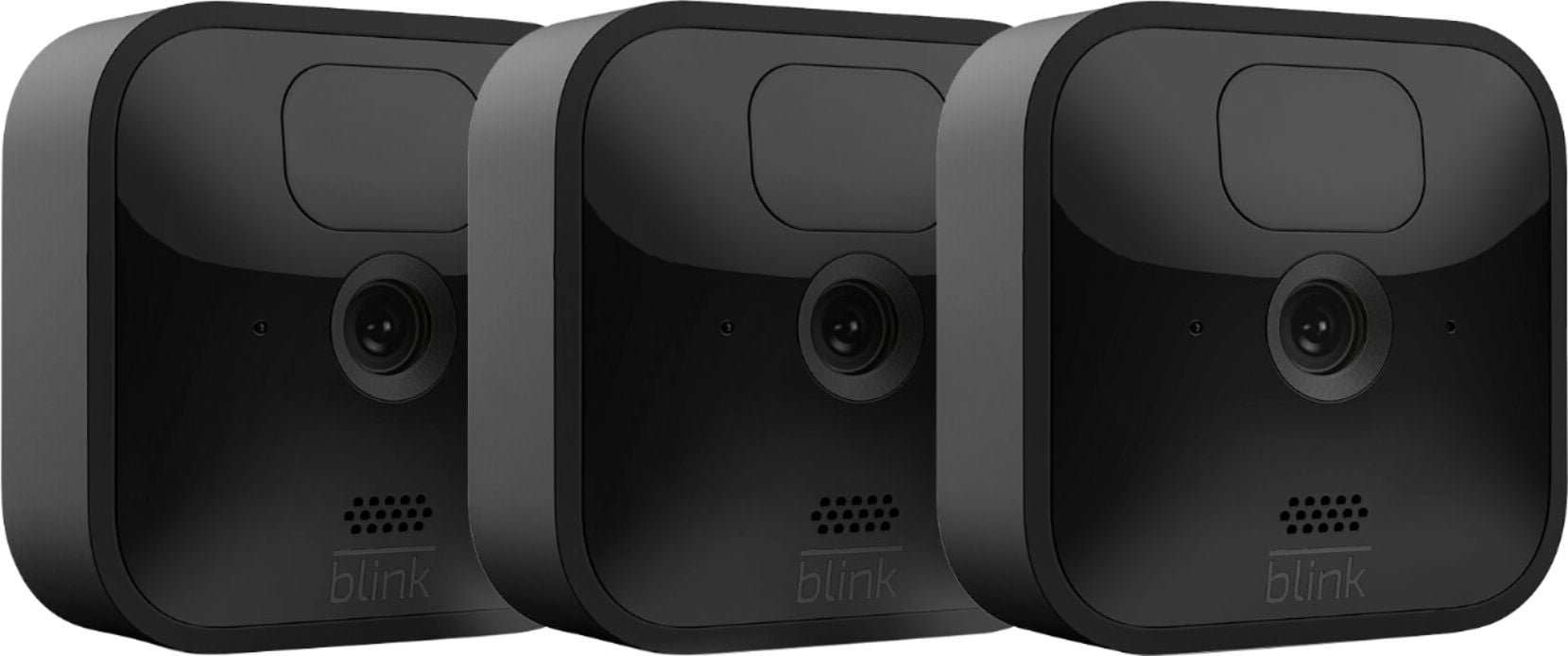 Blink_Outdoor Whole Home Bundle, 1 Floodlight Mount, 3 Outdoor & 1 Indoor  Cameras, Video Doorbell + VIECAM 32GB USB Drive & Cleaning Cloth 
