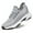 Grey, variant on Mens 2.36 Inch Invisible Height Increasing Athletic Shoes Lightweight Mesh Breathable on Walking Shoes Simple Solid Color Low Top Lace-Up Running Sneakers White 42