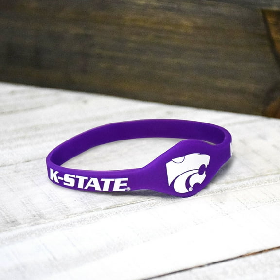 Kansas St Wildcats Silicone Bracelet