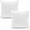 White, variant on Lux Decor Throw Pillow Inserts Set of 4 - Decorative Cushion for Couch, Sofa, Bed, Bench & Car Seats – Indoor/Outdoor Square Pillows 16x16