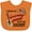 Orange, variant on Inktastic I Listen to Country Music with My Daddy Guitar and Hat Boys or Girls Baby Bib