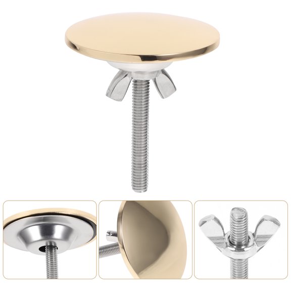 IDEANATEGRATE 1Set Metal Sink Plug for Kitchen Sink Hole Covering and Sealing 1.10-4.50Inch