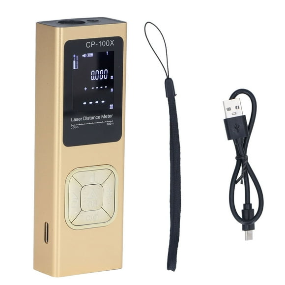 Distance Laser Measurement Tool,100m Distance Meter Ultrathin Laser Distance Meter Distance Measuring Device High Capacity