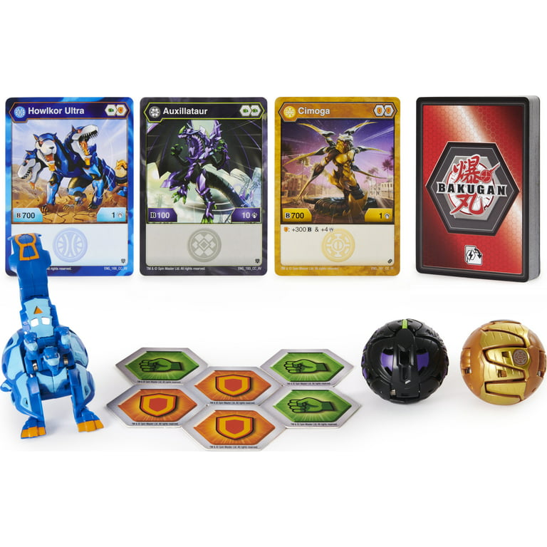 Bakugan Pro, Armored Elite Starter Set with Howlkor Ultra, 2 Bakugan and  Collectible Trading Cards