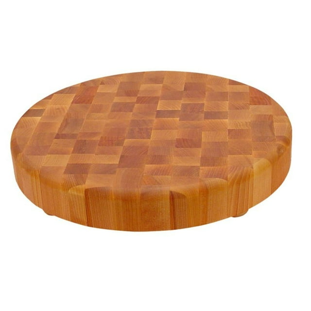 Catskill Craftsmen 14" Round Slab End Grain Cutting Board in Birch