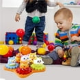 thumbnail image 1 of mmirethe Kids Wooden Learning Gears Toys Plastic Educational Building Blocks Toy Set Kids Gift, 1 of 5