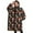 Red Brown Mushroom, variant on Oversized Wearable Blanket Hoodie,Red Mushroom Pattern Pink Pattern Sherpa Blanket Hoodie with Super Pockets,Super Warm Fuzzy Pullover for Women & Men