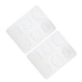 thumbnail image 6 of DRAFIDEEP 12Pcs Drum Dampeners for Snare Drums and Cymbals with Flat Design 3.3X2.6X0.3CM, 6 of 8