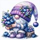 thumbnail image 1 of (GS4117) Serie Dibujos Animados Uva Diamante Resina 30*30CM, 1 of 9
