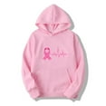 thumbnail image 2 of ShiShine Breast Cancer Hoodie for Women Pink Ribbon Breast Cancer Awareness Hoodies Long Sleeve Drawstring Jacket, 2 of 4