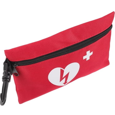 Clispeed Small Medical Bag Cloth Red for Camping Hiking 1Pcs