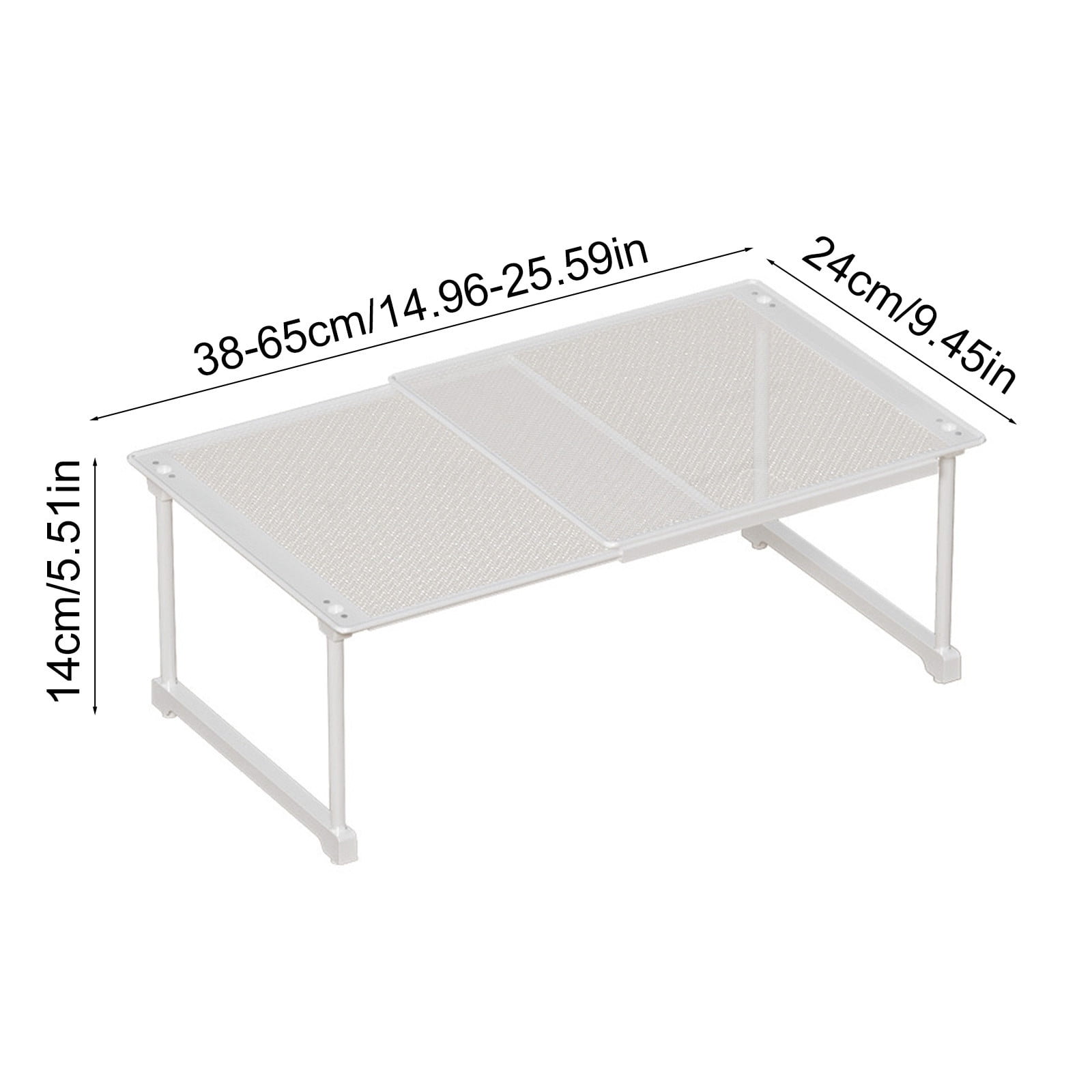 openpig Under Sink Organizers and Storage, 2 Tier Expandable Under Cabinet Organizer Shelf, Expandable Shelf for Cupboard, Kitchen, Bathroom, Shoe Storage Rack