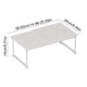 thumbnail image 3 of Estante organizador de estanterías metálicas extensibles | Almacenamiento apilable que ahorra espacio para cocina, baño, despensa, encimera | Blanco, 25,6"x9,4"x5,5", diseño de cuadrícula resistente, 3 of 6