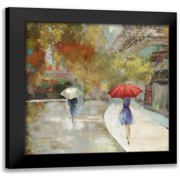 Pearce, Allison 12x12 Black Modern Framed Museum Art Print Titled - Sunlight Avenue I - Mini