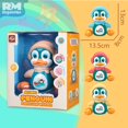 thumbnail image 4 of Pingüino Musical de Juguete Rm Regalomex Juguete para Bebés azul Mediano, 4 of 5