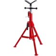 thumbnail image 1 of Ourlova Support de Vérin de Tuyau à Tête en V 28-52 Po Hauteur Réglable – Capacité de Charge de 2500 Lb, Support de Tuyau en Acier au Carbone Robuste avec Conception Pliante Portable, 1 of 7